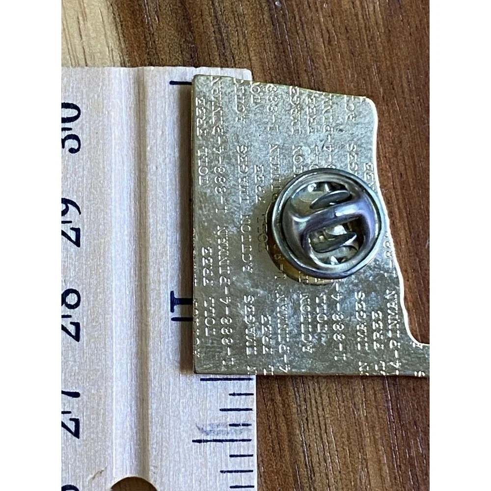 9/11 United We Stand American Flag Lapel Vest Hat Pin USA September 11th Pin VTG